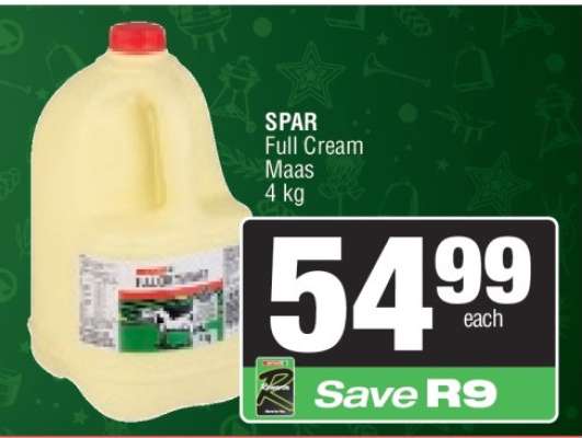 SPAR Full Cream Maas