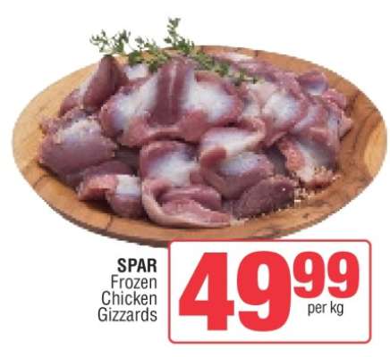SPAR Frozen Chicken Gizzards