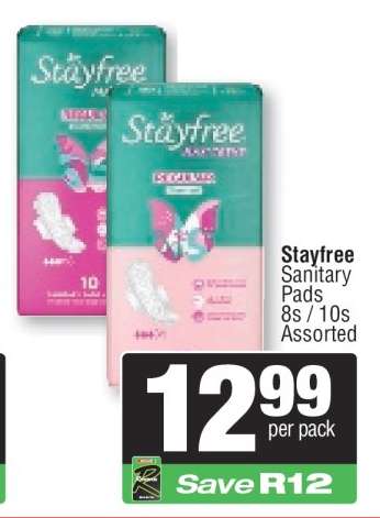 Stayfree Sanitary Pads