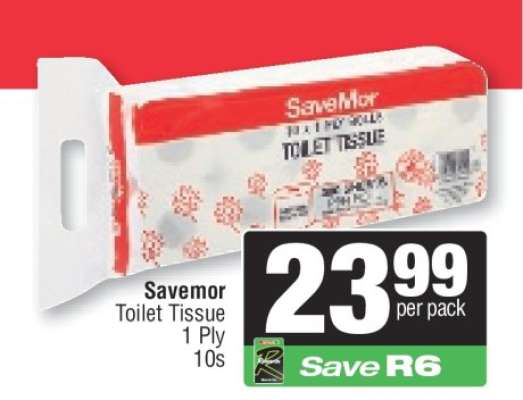Savemor Toilet Tissue
