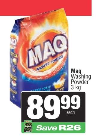 MAQ WASHING POWDER