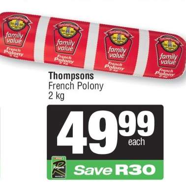 THOMPSONS FRENCH POLONY