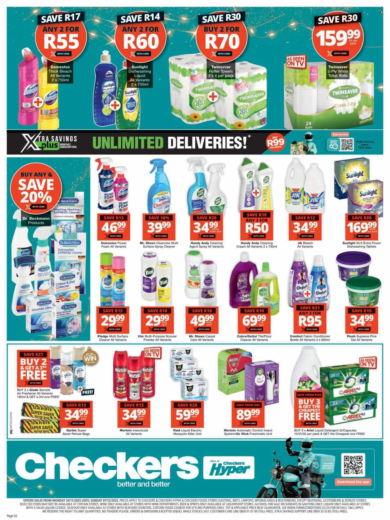 Checkers specials - 24/11/2025 - 07/12/2025. Page 20