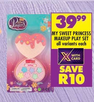 MY SWEET PRINCESS MAKEUP PLAY SET