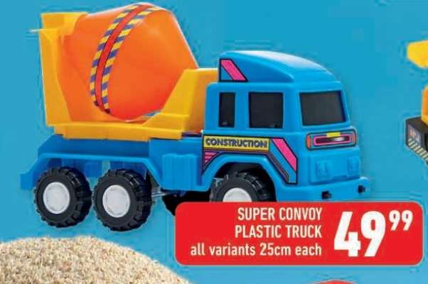 SUPER CONVOY PLASTIC TRUCK