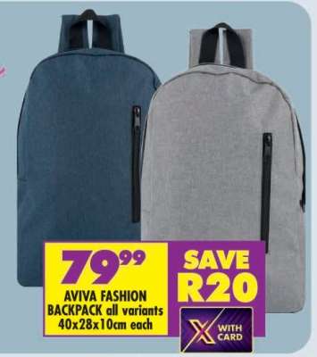 AVIVA FASHION BACKPACK all variants