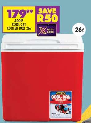 ADDIS COOL CAT COOLER BOX 26ℓ