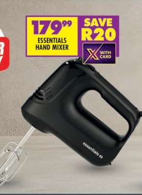 ESSENTIALS HAND MIXER
