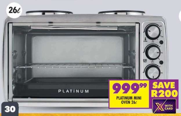 PLATINUM MINI OVEN 26ℓ