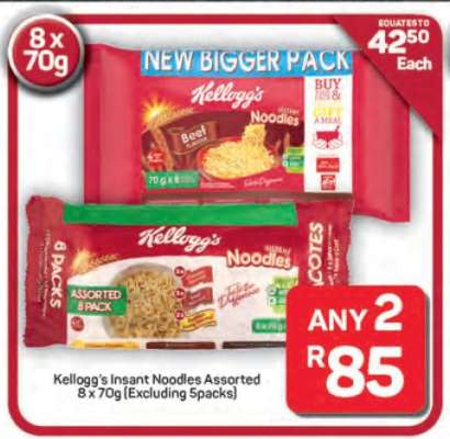 Kellogg's Instant Noodles Assorted