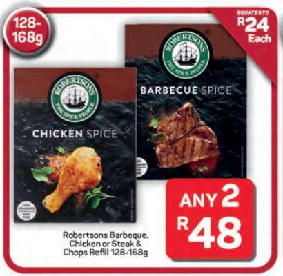 Robertsons Barbeque, Chicken or Steak & Chops Refill