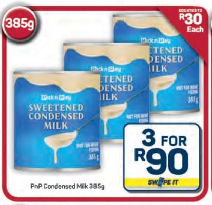 PnP Condensed Milk 385g