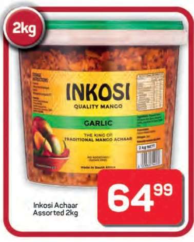 Inkosi Achaar Assorted 2kg