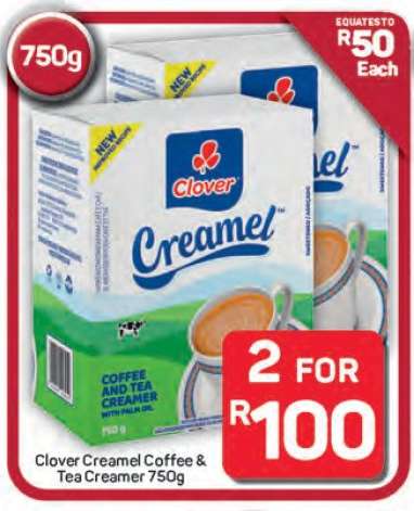 Clover Creamel Coffee & Tea Creamer 750g