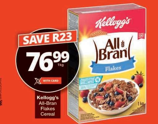 Kellogg's All Bran Flakes Cereal