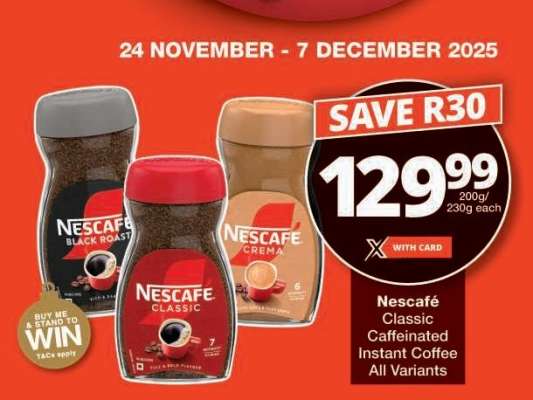 Nescafé Classic Caffeinated Instant Coffee