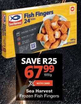 Sea Harvest Frozen Fish Fingers