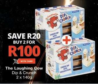 THE LAUGHING COW Dip & Crunch