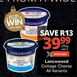 Lancewood Cottage Cheese All Variants