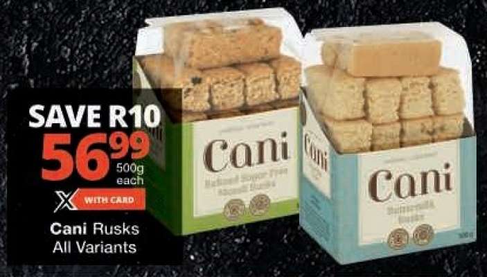 Cani Rusks All Variants