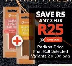 Padkos Dried Fruit Roll
