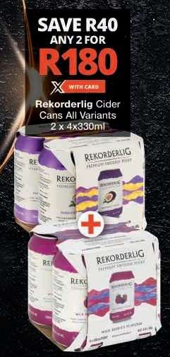 Rekorderlig Cider Cans