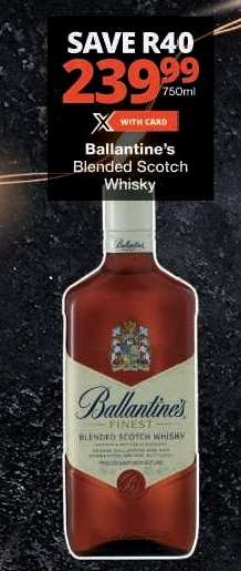 Ballantine's Blended Scotch Whisky