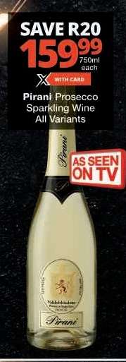 Pirani Prosecco Sparkling Wine