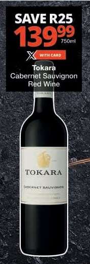 Tokara Cabernet Sauvignon Red Wine