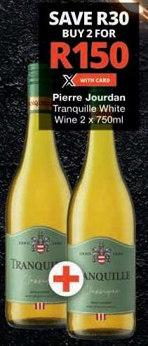 Pierre Jourdan Tranquille White Wine 2 x 750ml