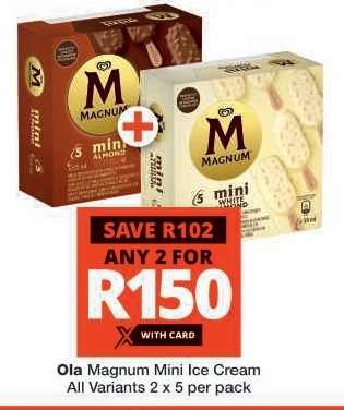 Ola Magnum Mini Ice Cream