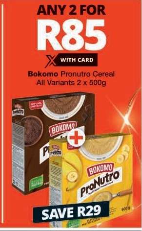 Bokomo ProNutro Cereal