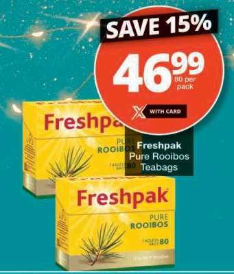 Freshpak Pure Rooibos Teabags
