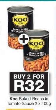 Koo Baked Beans in Tomato Sauce