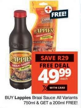 Lappies Braai Sauce