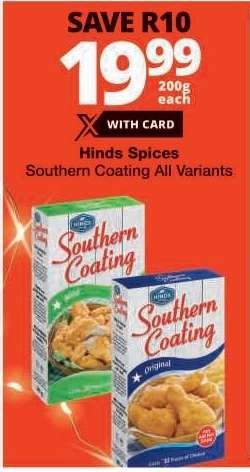 Hinds Spices Southern Coating