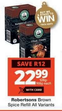 Robertsons Brown Spice Refill All Variants
