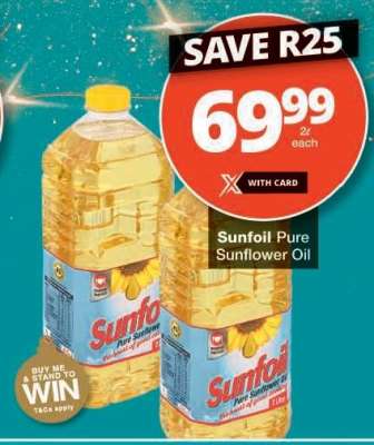 SUNFOIL Pure Sunflower Oil