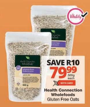Health Connection Wholefoods Gluten-Free Oats