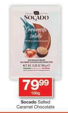 Socado Salted Caramel Chocolate