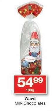 Wawi Milk Chocolates