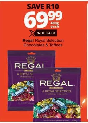Regal Royal Selection Chocolates & Toffees