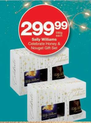 Sally Williams Celebrate Honey & Nougat Gift Set