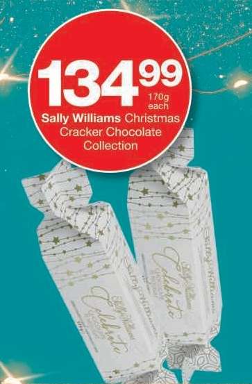 Sally Williams Christmas Cracker Chocolate Collection