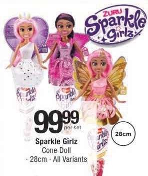 Sparkle Girlz Cone Doll
