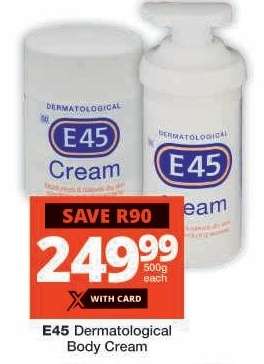 E45 Dermatological Body Cream