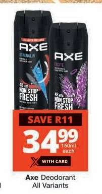 Axe Deodorant