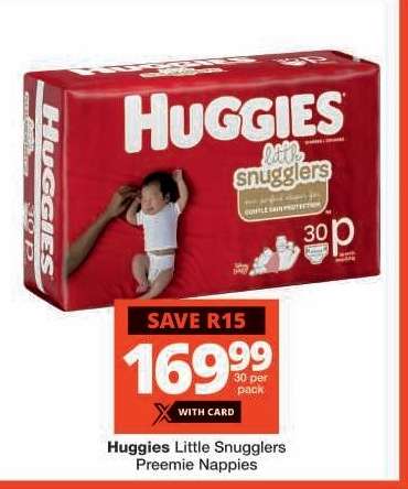 Huggies Little Snugglers Preemie Nappies