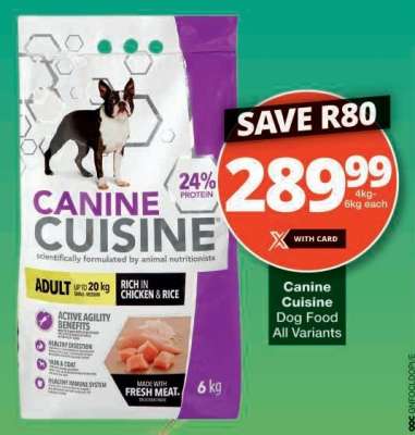 CANINE CUISINE Dog Food