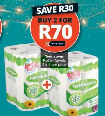 TWINSAVER ROLLER TOWELS